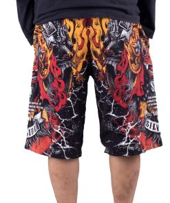 Alternative view of SILVERSIDE PANTS CHOROS BIG PANTS FULLPRINT BIKERS APPAREL