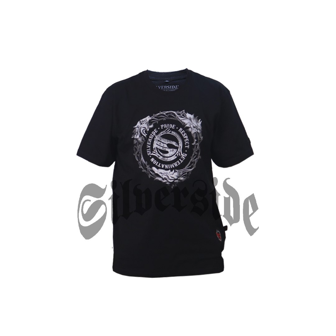 SILVERSIDE NECRO T-SHIRT BASIC BIKERS APPAREL - Image 5