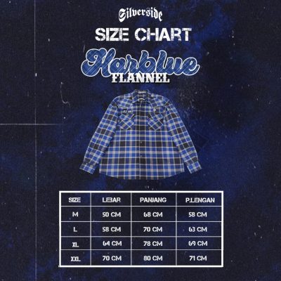size kemeja silverside