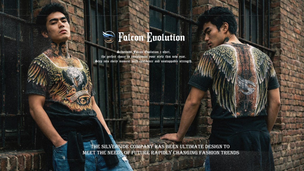 evolution t-shirt silverside